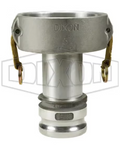 6" x 4" Coupler x Adapter - Aluminum