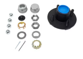 Hub Assembly 4 On 4, 1-1/16" Spindle