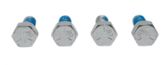 Wheel Bolt 1/2"D 13/16"H 1"L, Qty 4