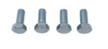 Wheel Bolt 1/2"D 13/16"H 7/8"L Qty4