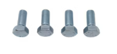 Wheel Bolt 1/2"D 13/16"H 7/8"L Qty4