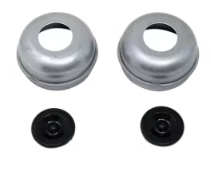 Grease Cap 2.72" Od With Plug, Qty 2