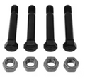 Shackle Bolt, 9/16"X3-1/2", Qty 4
