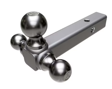 Black Triple Ball Mount Triball