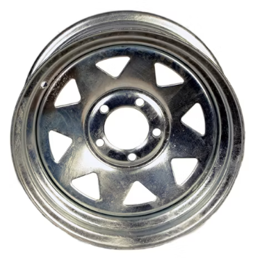 15 X 6 - 545 Galvanized Spoke Wheel