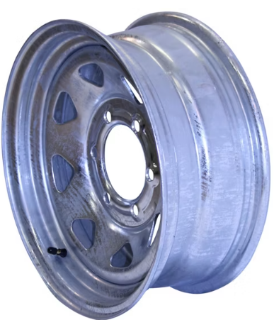 15 X 6 655 Galvanizedanized Spoke Wheel