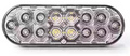 Clear 6" Oval Stt , Flanged