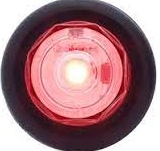 Red Bullet Light With Plug
